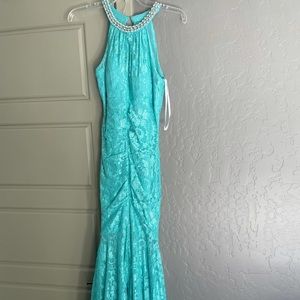 Blue dress